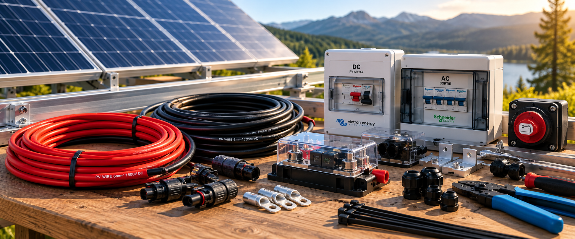 Accessoires et protections pour installation solaire Xterra-One